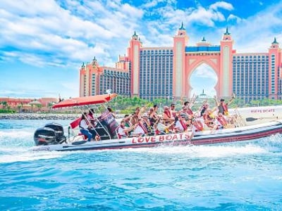 90 Mins Speedboat Tour Dubai Marina JBR Atlantis and Burj Al Arab Day Tours
