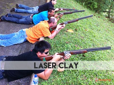 Exploration on Bicycles + Laser Clay Shooting + Land ZOVBing
